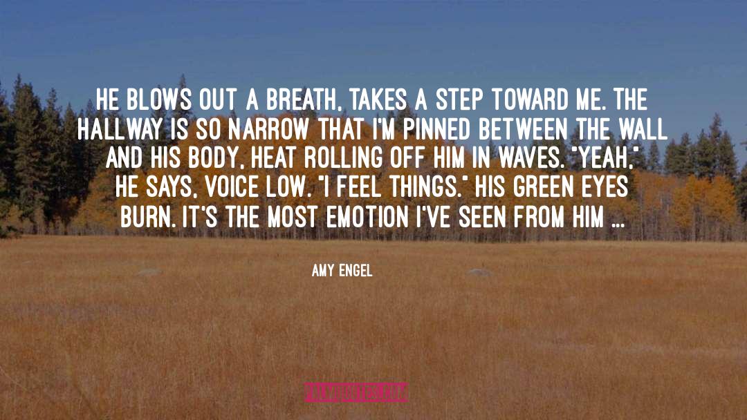 Breath The Green Charcoal Bag quotes by Amy Engel