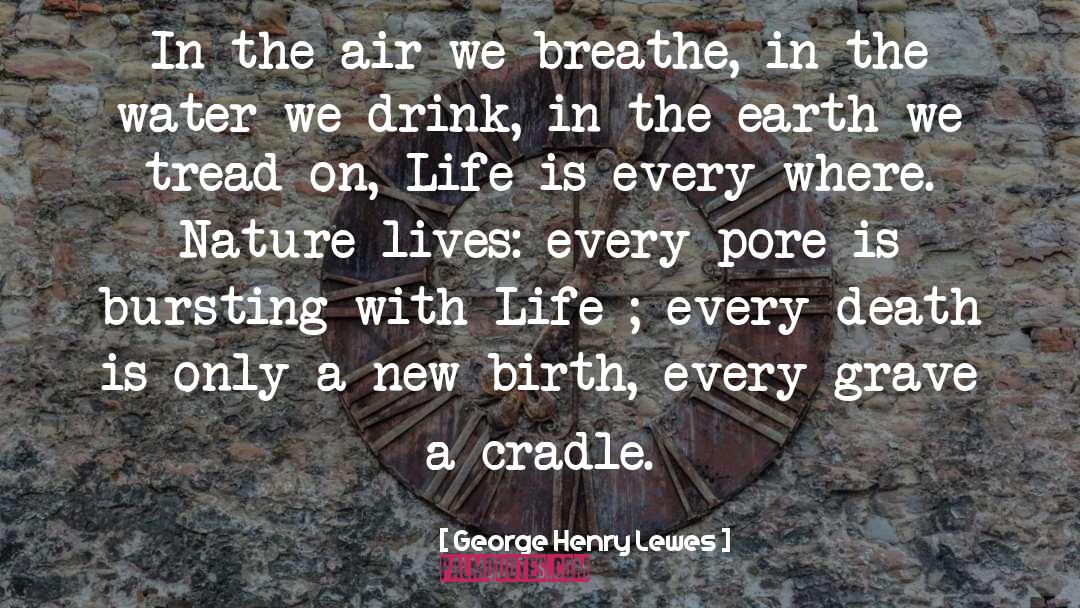 Breathe In quotes by George Henry Lewes