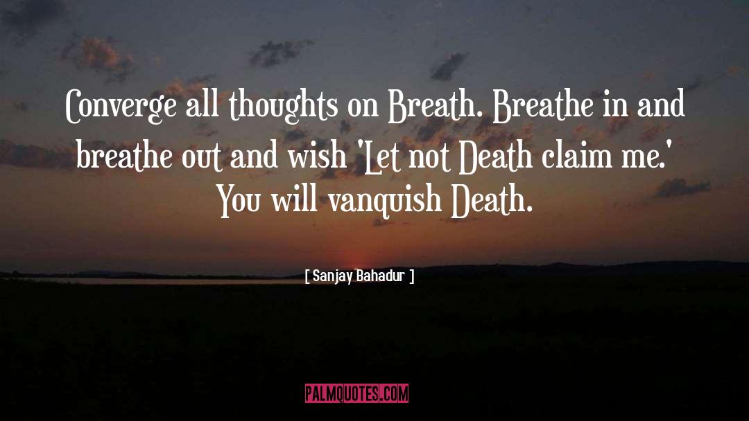 Breathe In quotes by Sanjay Bahadur