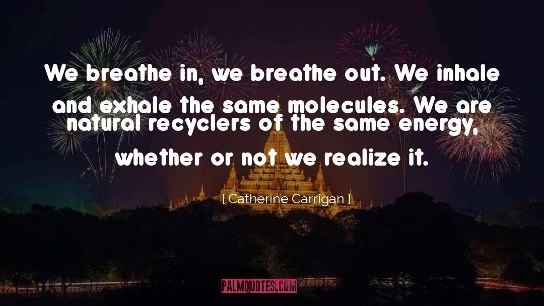 Breathe Out quotes by Catherine Carrigan