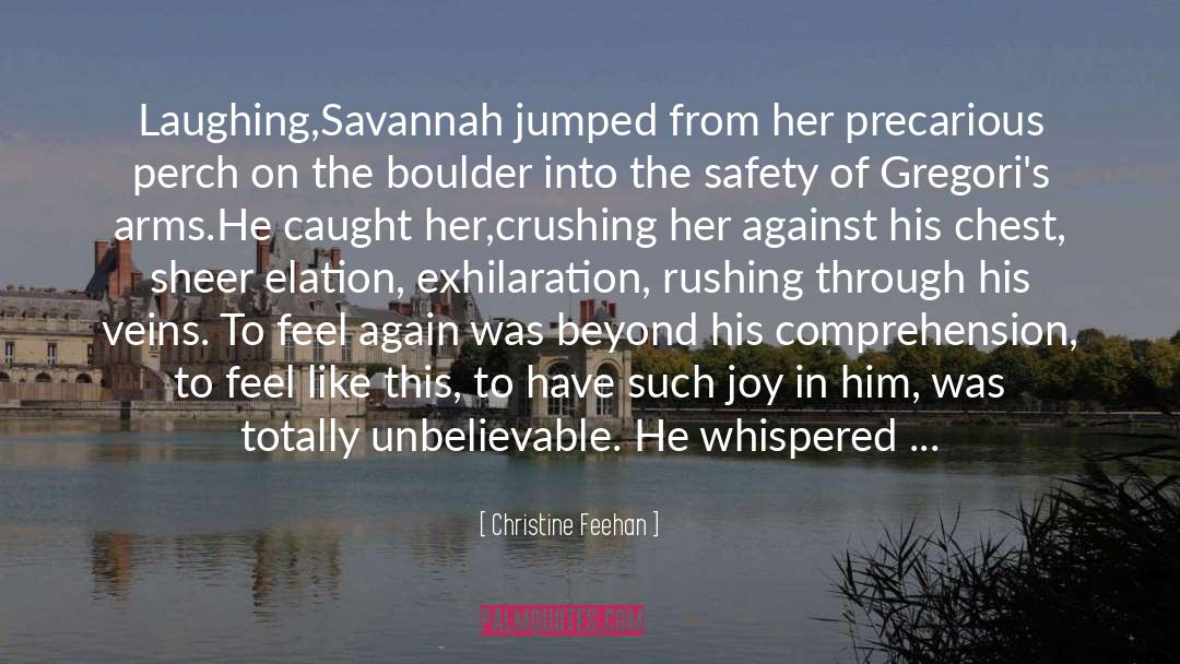 Breathed quotes by Christine Feehan