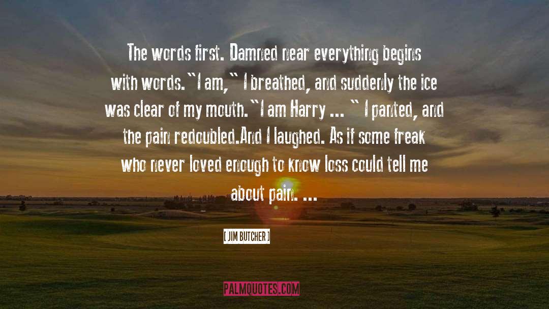 Breathed quotes by Jim Butcher