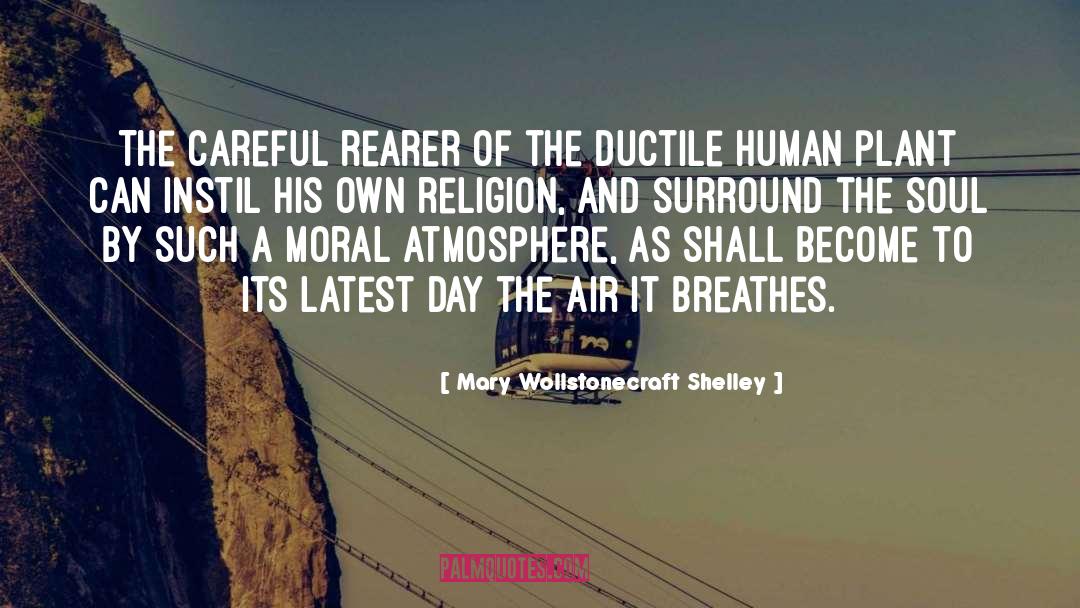 Breathes quotes by Mary Wollstonecraft Shelley