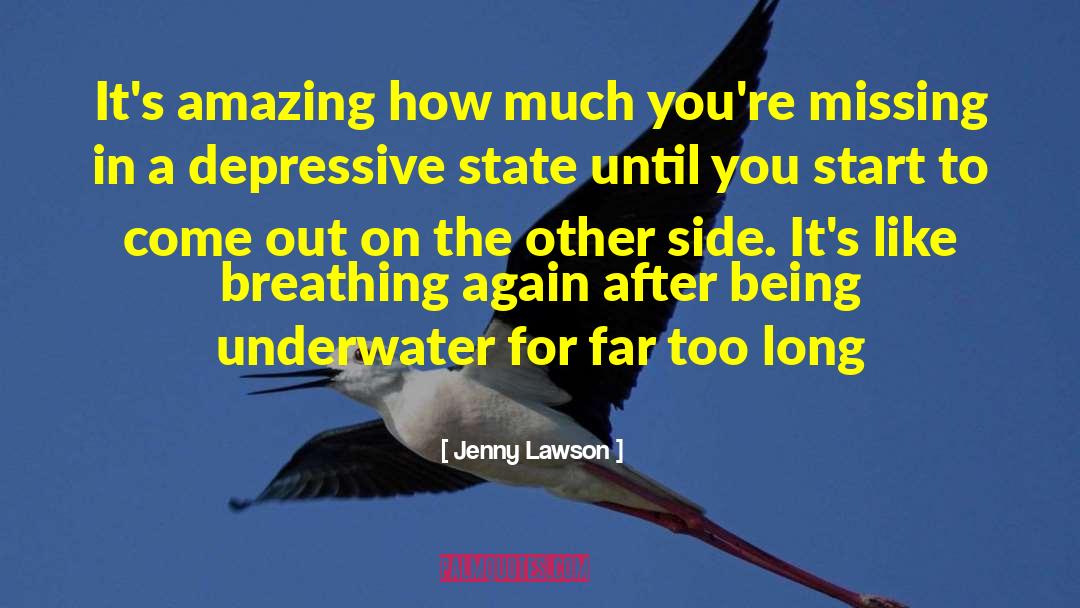 Breathing Again quotes by Jenny Lawson