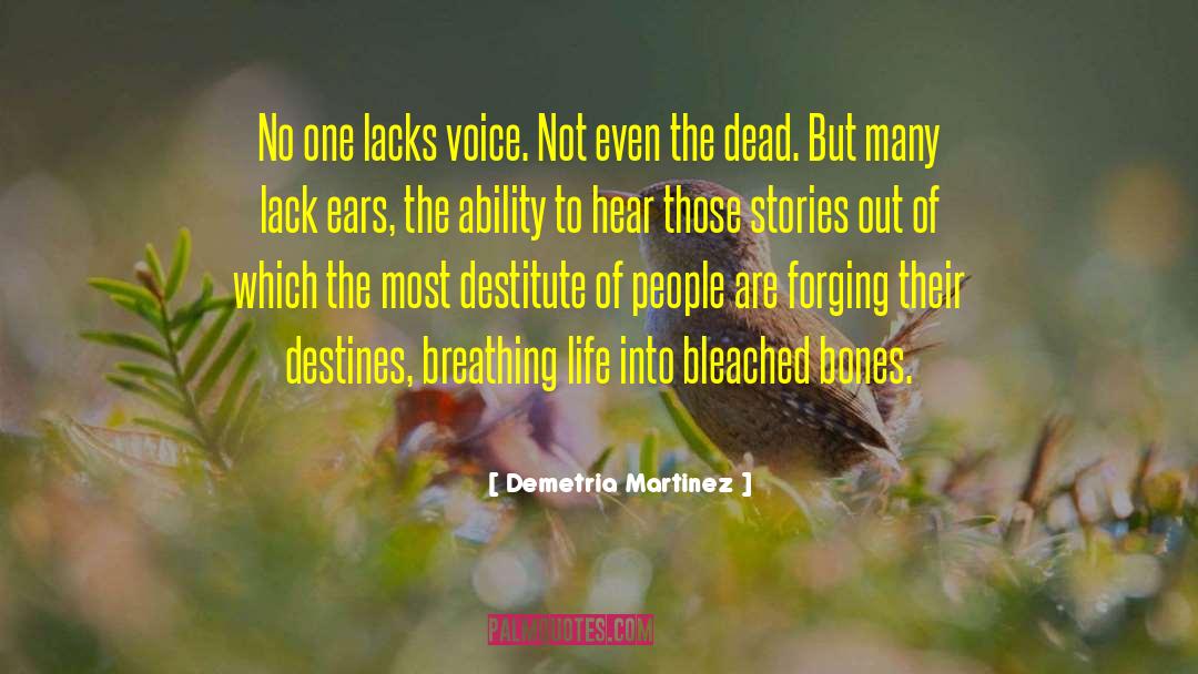 Breathing Life quotes by Demetria Martinez
