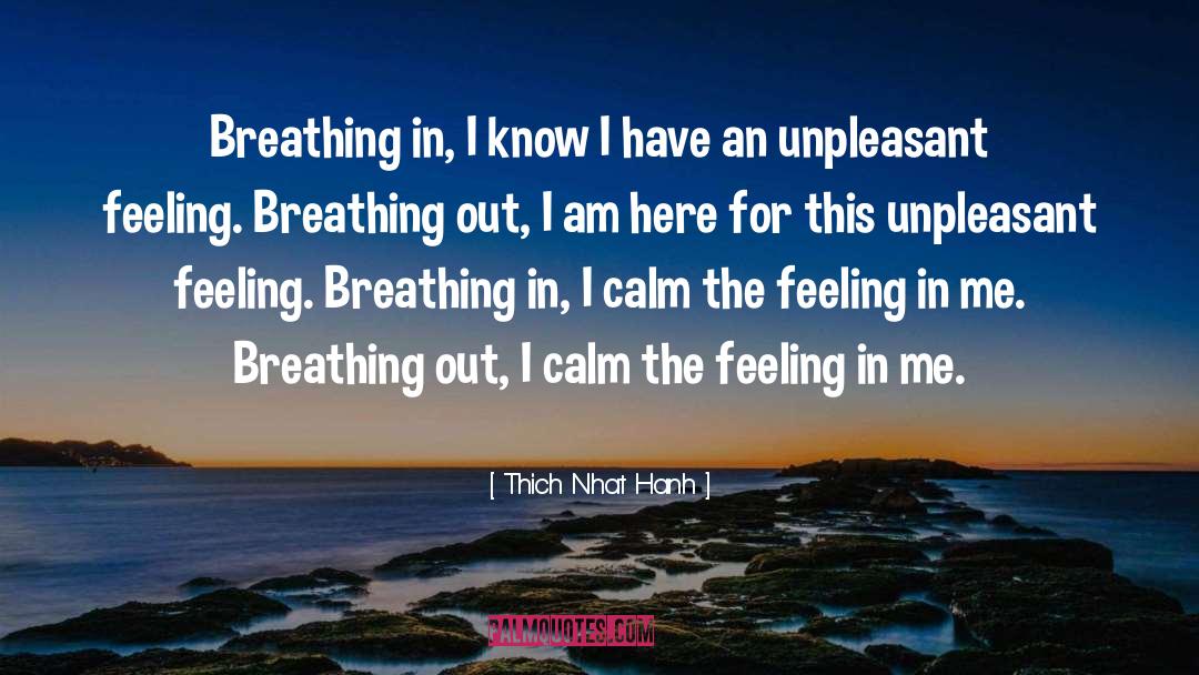 Breathing quotes by Thich Nhat Hanh