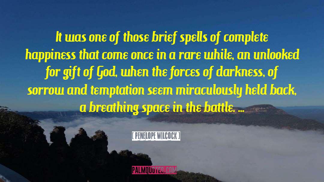Breathing Space quotes by Penelope Wilcock