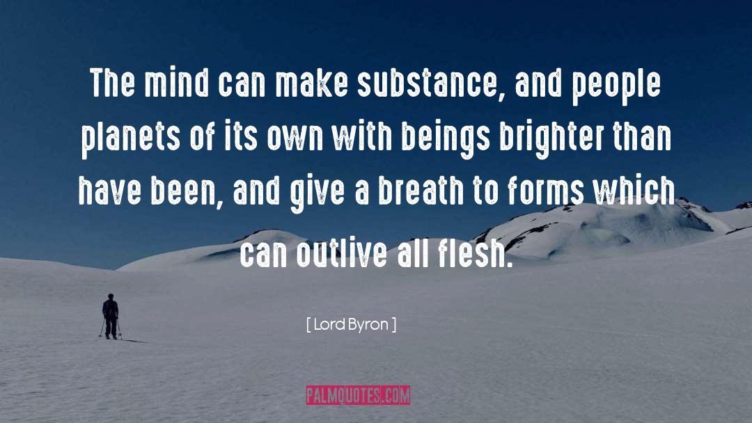 Breaths quotes by Lord Byron