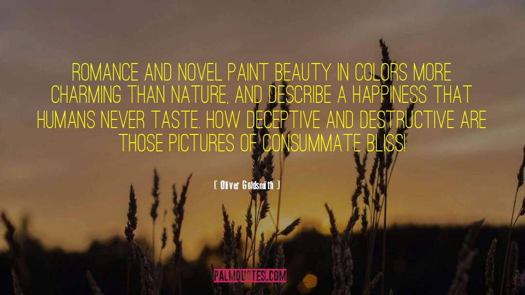 Breathtaking Beauty Of Nature quotes by Oliver Goldsmith