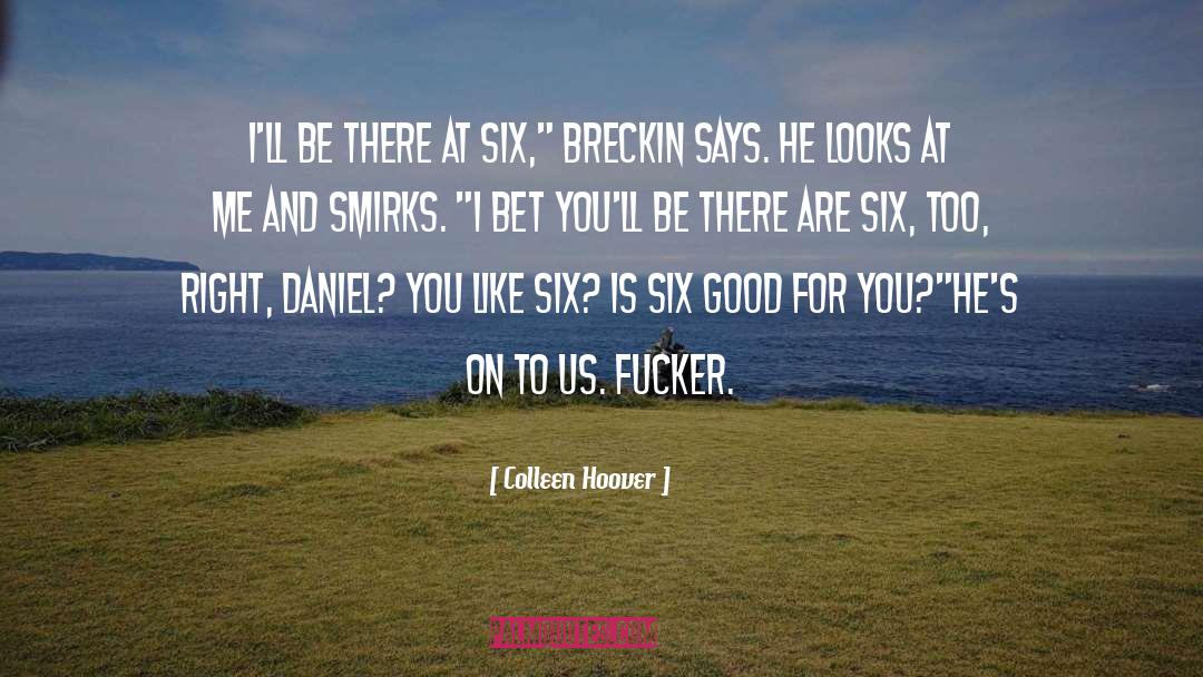 Breckin quotes by Colleen Hoover