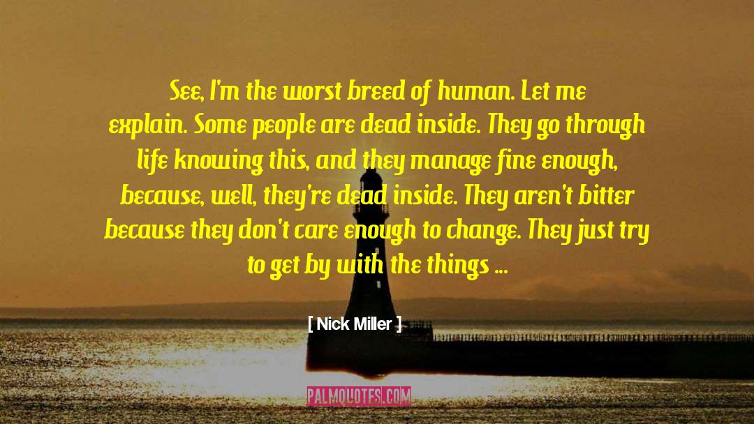 Breed Discrimination quotes by Nick Miller