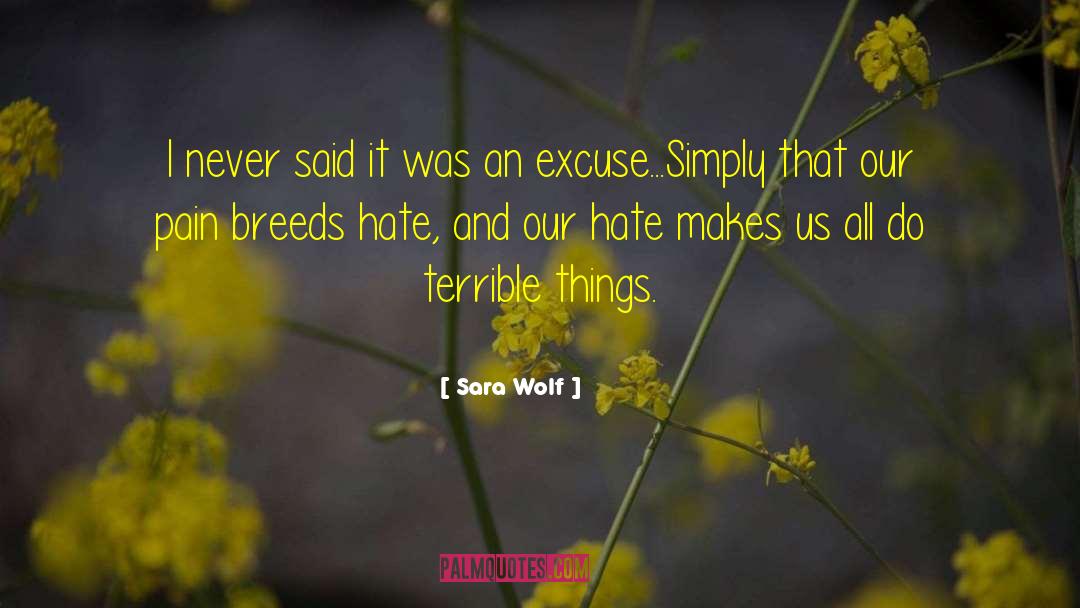 Breeds quotes by Sara Wolf