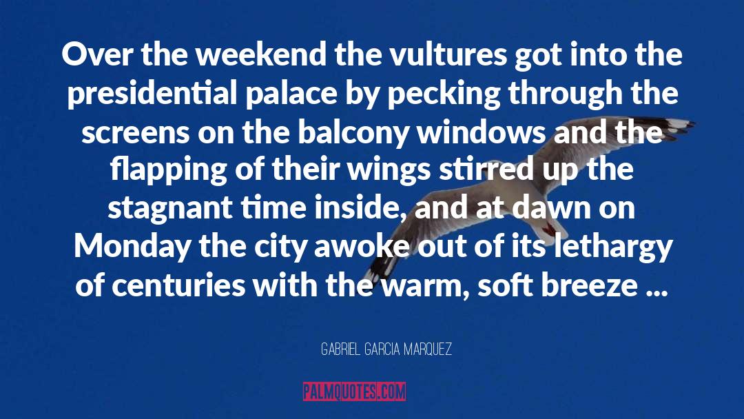 Breeze quotes by Gabriel Garcia Marquez