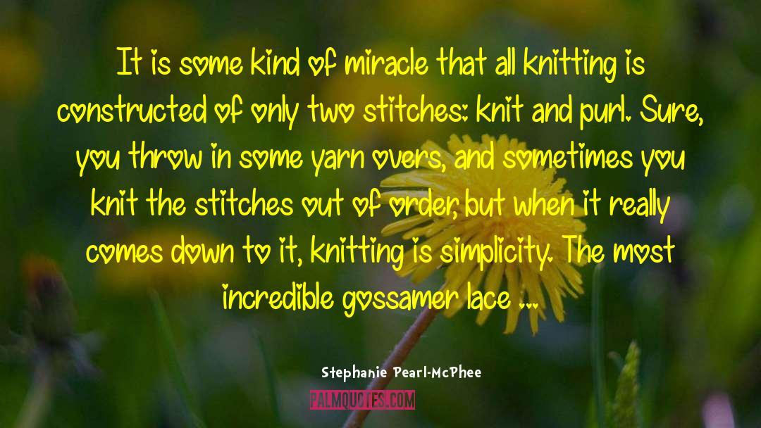 Breezed Yarn quotes by Stephanie Pearl-McPhee