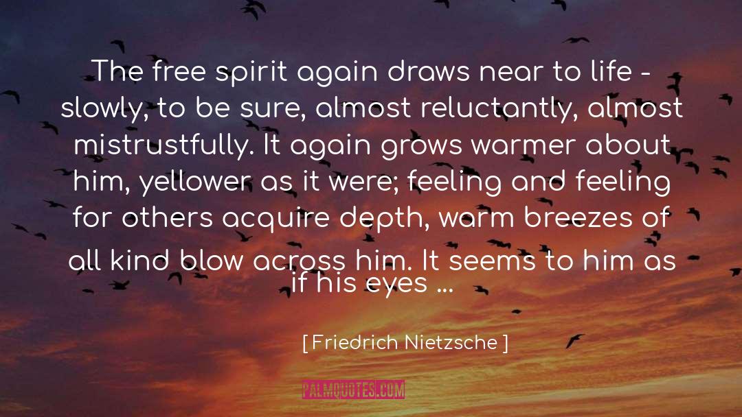 Breezes quotes by Friedrich Nietzsche