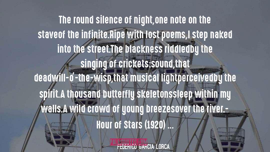 Breezes quotes by Federico Garcia Lorca