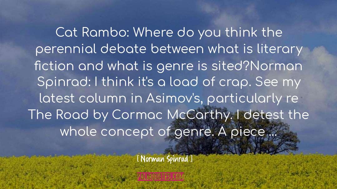 Brendle Rambo quotes by Norman Spinrad