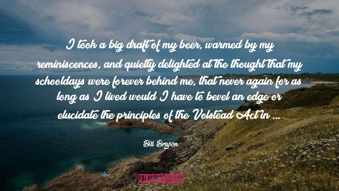 Brewing Beer quotes by Bill Bryson