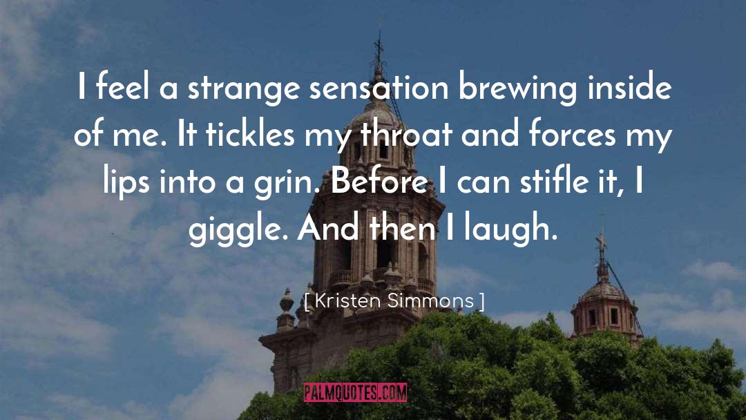 Brewing quotes by Kristen Simmons