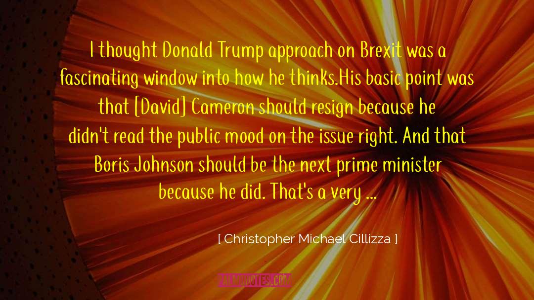 Brexit Betting quotes by Christopher Michael Cillizza