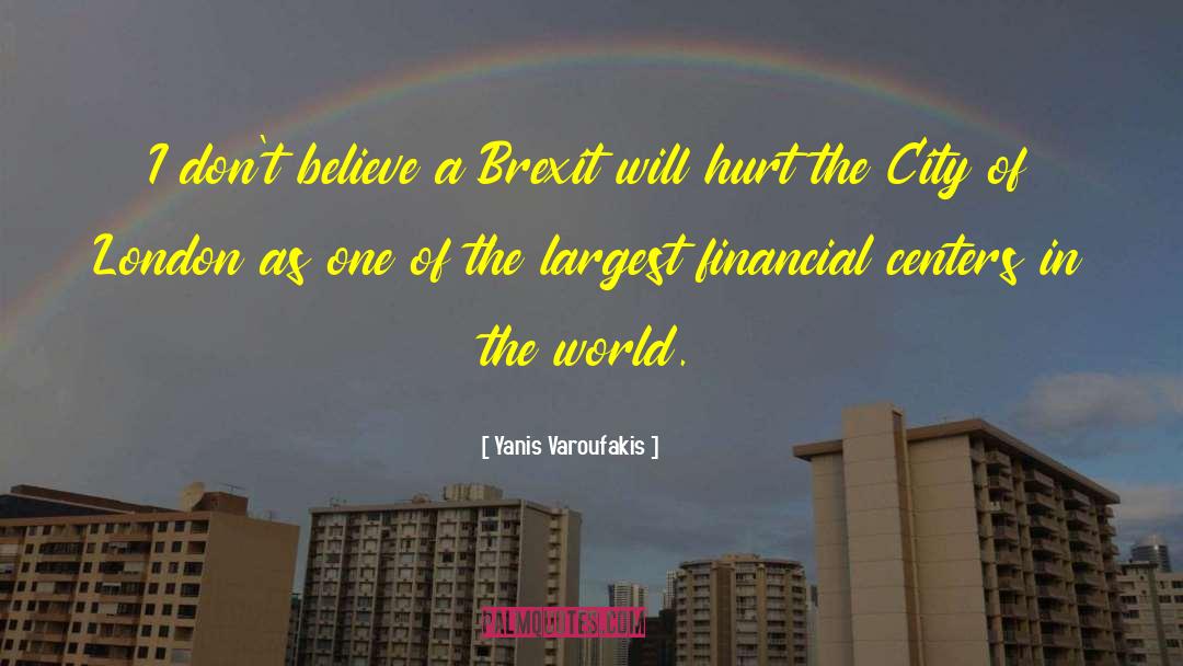 Brexit quotes by Yanis Varoufakis