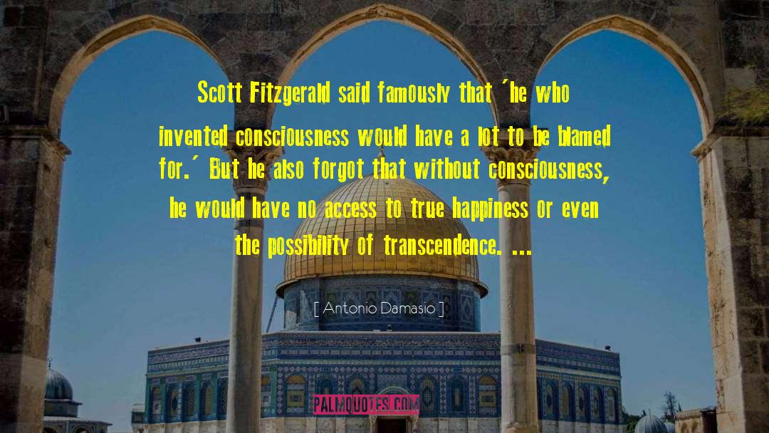 Brian Fitzgerald quotes by Antonio Damasio