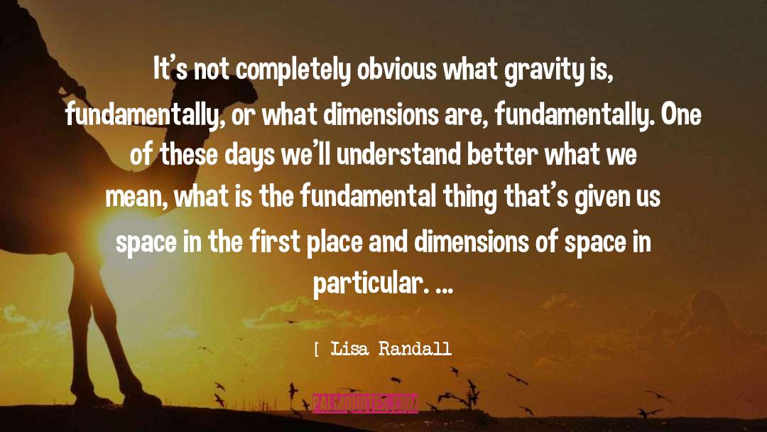Brianna Randall quotes by Lisa Randall