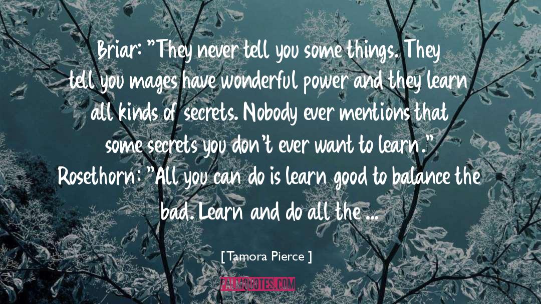 Briars quotes by Tamora Pierce