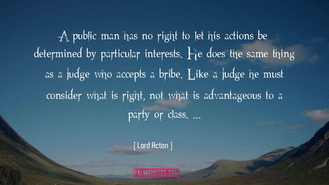 Bribe quotes by Lord Acton
