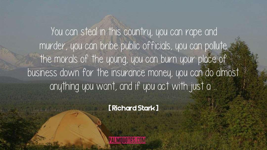 Bribe quotes by Richard Stark