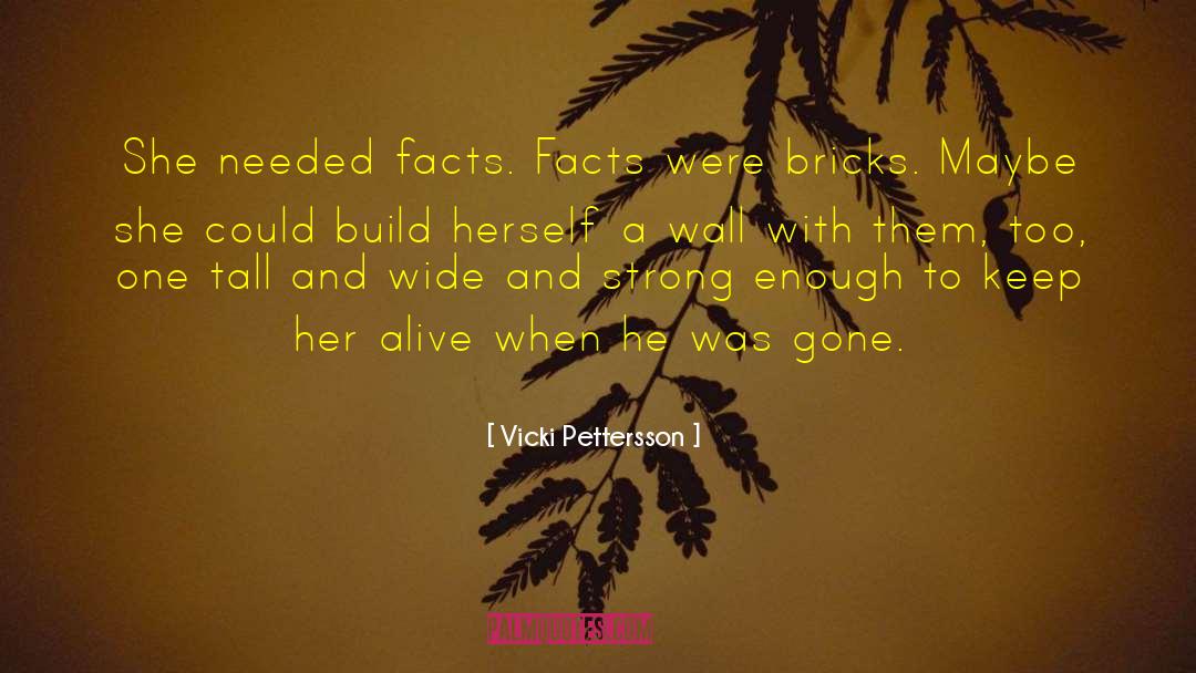 Bricks quotes by Vicki Pettersson
