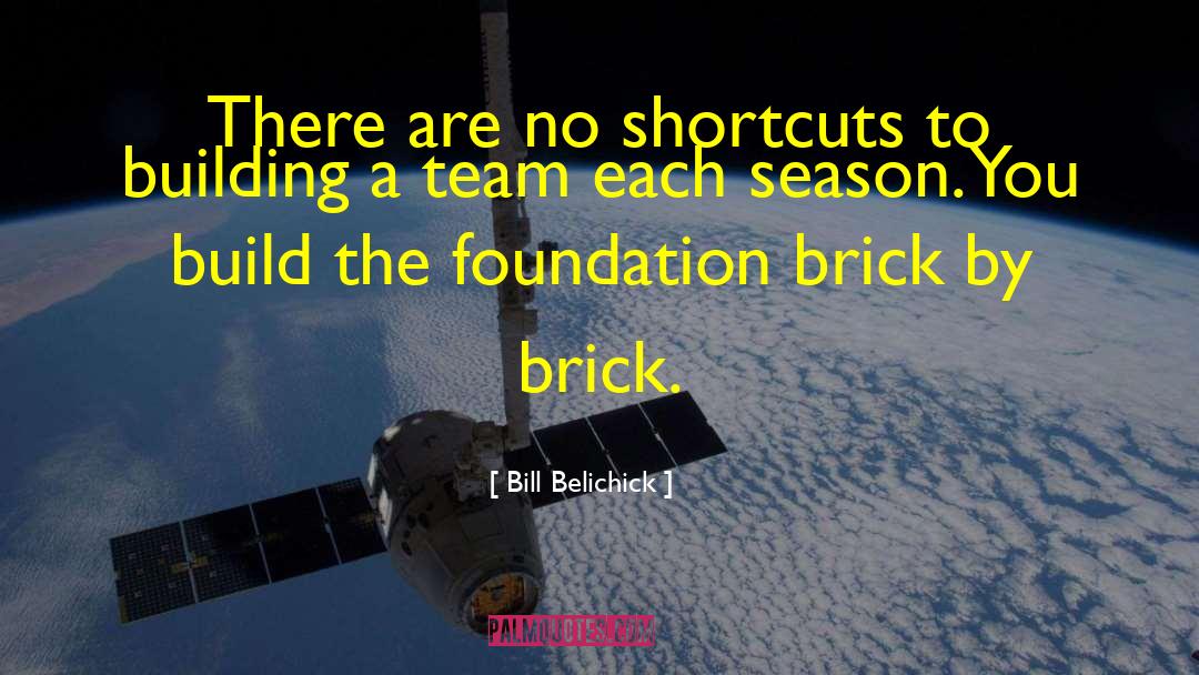 Bricks quotes by Bill Belichick