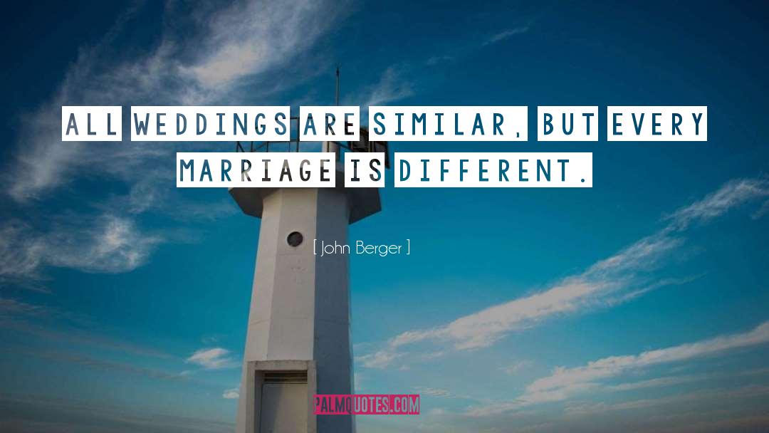 Bridal quotes by John Berger