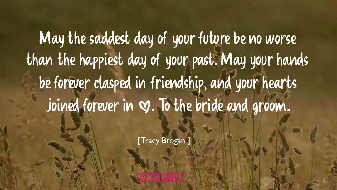 Bride And Groom quotes by Tracy Brogan
