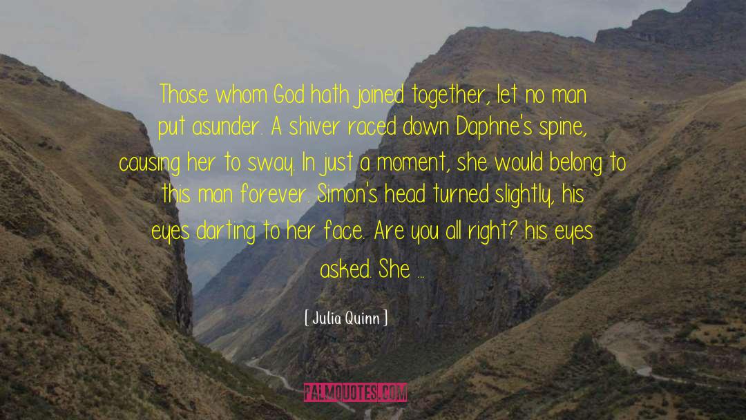 Bride And Groom quotes by Julia Quinn