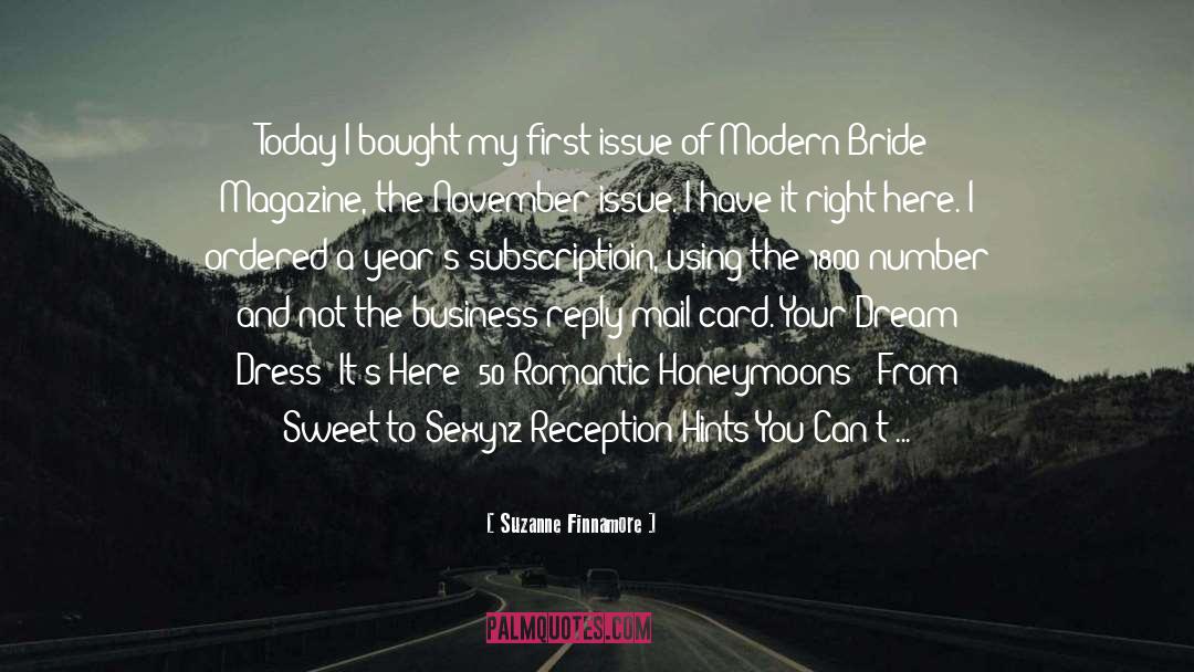 Bride quotes by Suzanne Finnamore