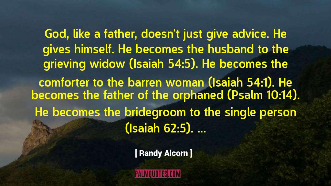 Bridegroom quotes by Randy Alcorn