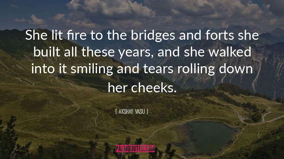 Bridges quotes by Akshay Vasu