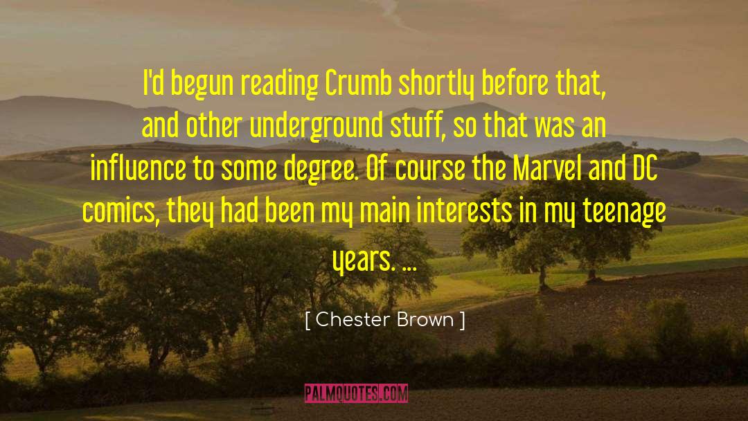 Bridget Crumb quotes by Chester Brown