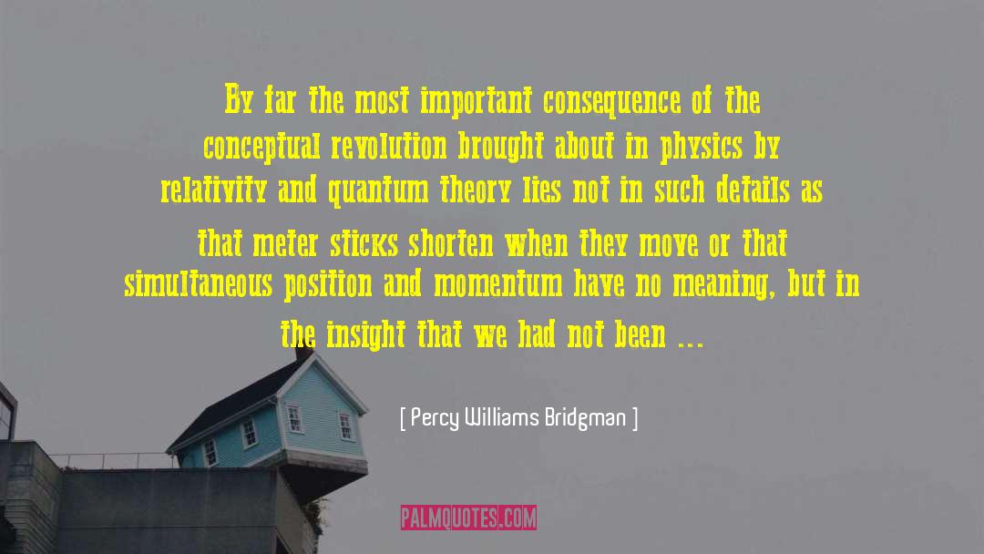 Bridgman Pw quotes by Percy Williams Bridgman