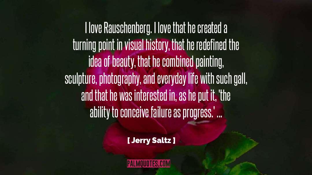 Brief Beauty quotes by Jerry Saltz