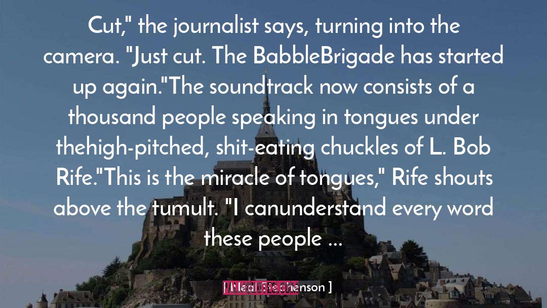 Brigade Of Gurkhas quotes by Neal Stephenson