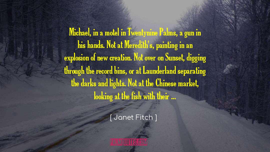 Bright Eyes quotes by Janet Fitch