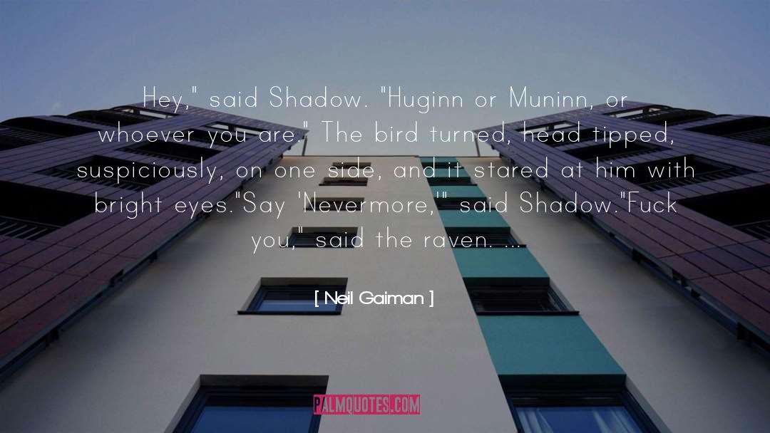 Bright Eyes quotes by Neil Gaiman