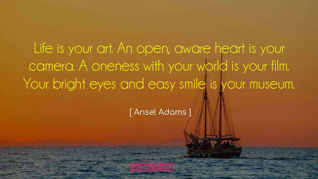 Bright Eyes quotes by Ansel Adams