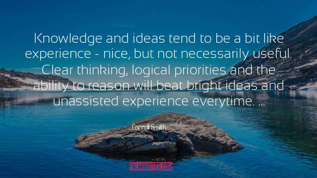 Bright Ideas quotes by Carroll Smith