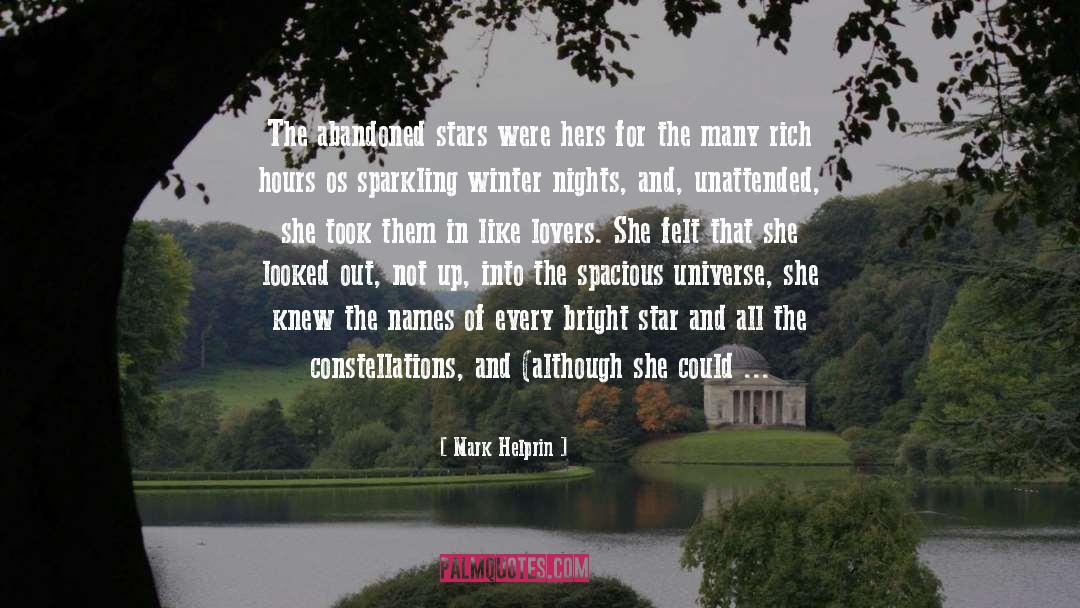 Bright Star quotes by Mark Helprin