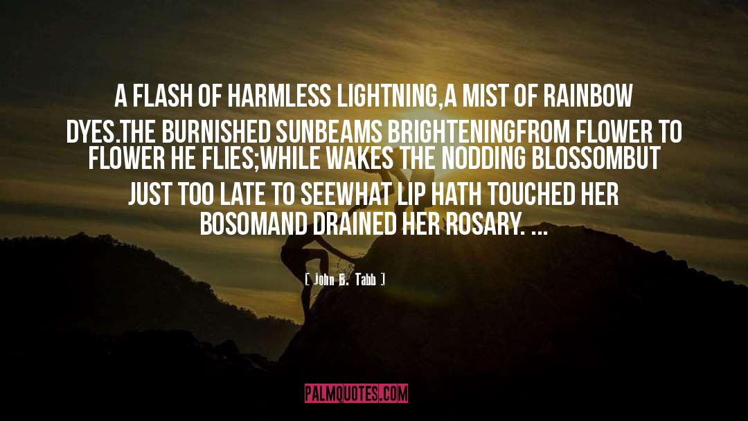 Brightening quotes by John B. Tabb