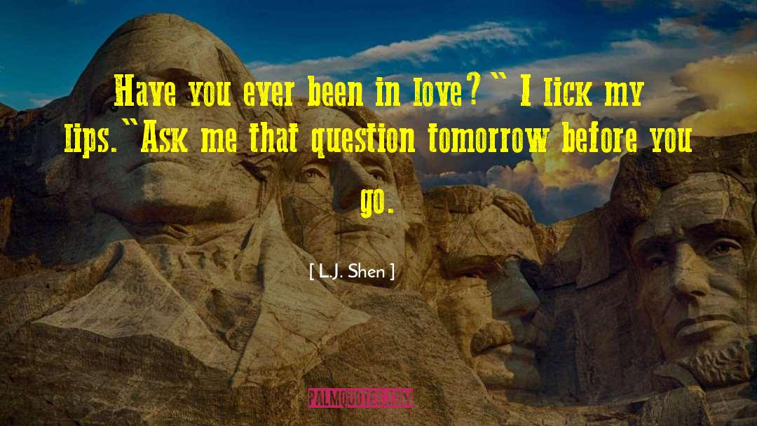 Brighter Tomorrow quotes by L.J. Shen