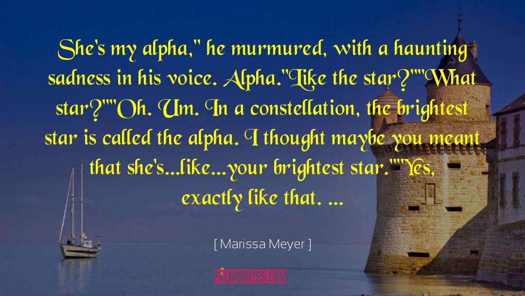 Brightest Star quotes by Marissa Meyer